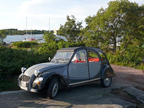 Kökarin graniittikalliolla